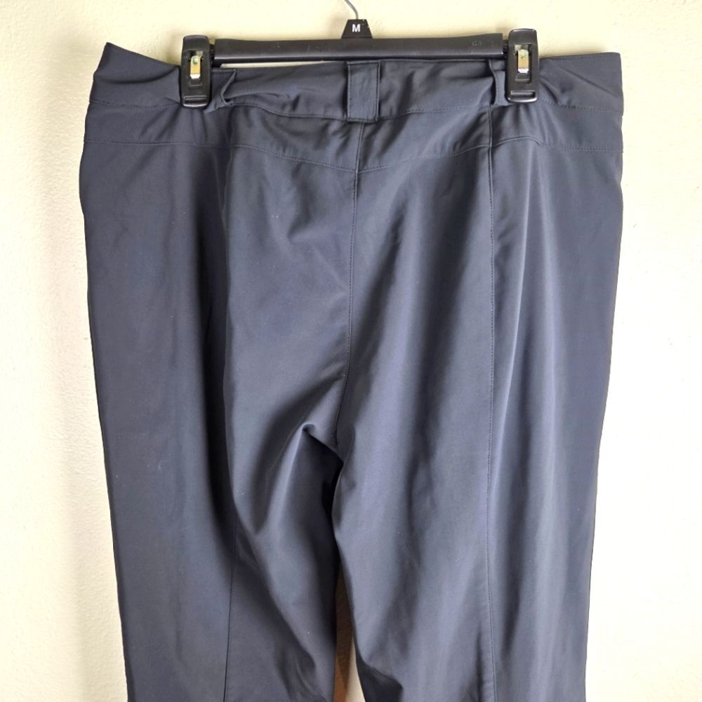Women's Sypder Soft Shell Winter Snow Ski Black Pants Size 14 - Picture 3 of 14